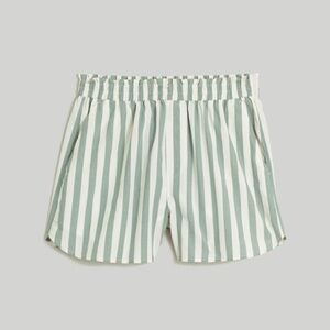 Madewell Pull-On Shorts in Signature Poplin